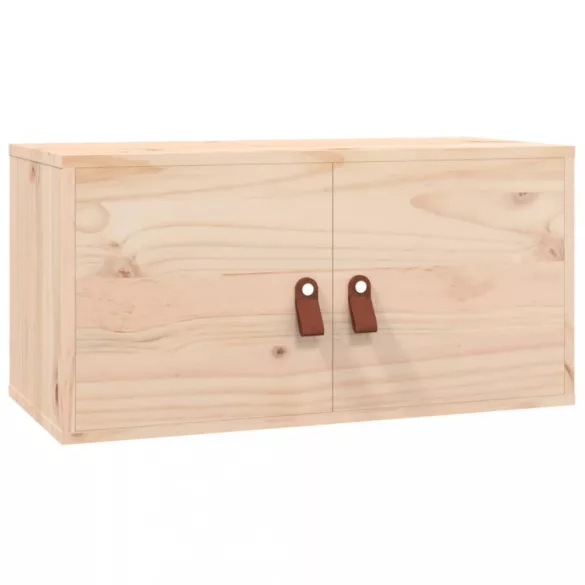 tömör fenyőfa faliszekrény 60 x 30 x 30 cm