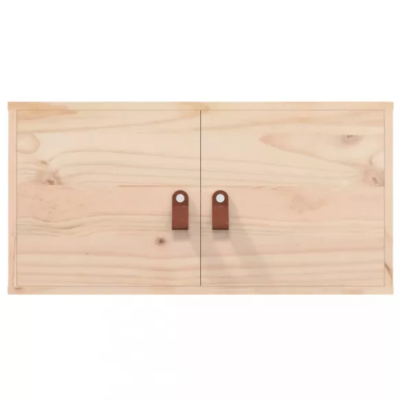 tömör fenyőfa faliszekrény 60 x 30 x 30 cm