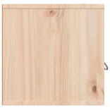 tömör fenyőfa faliszekrény 80 x 30 x 30 cm