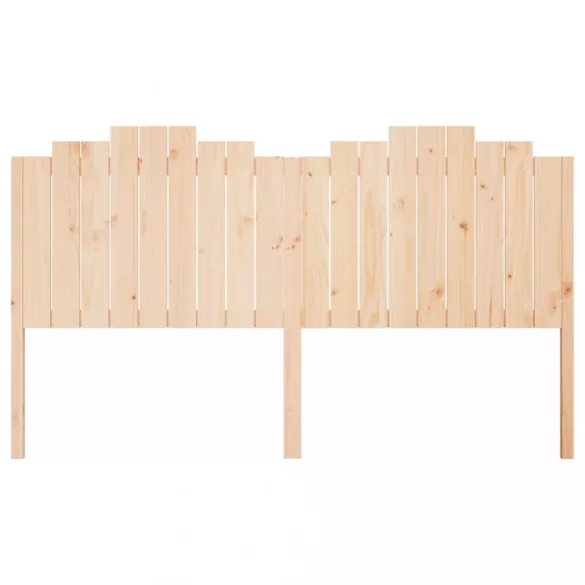 tömör fenyőfa ágyfejtámla 186x4x110 cm