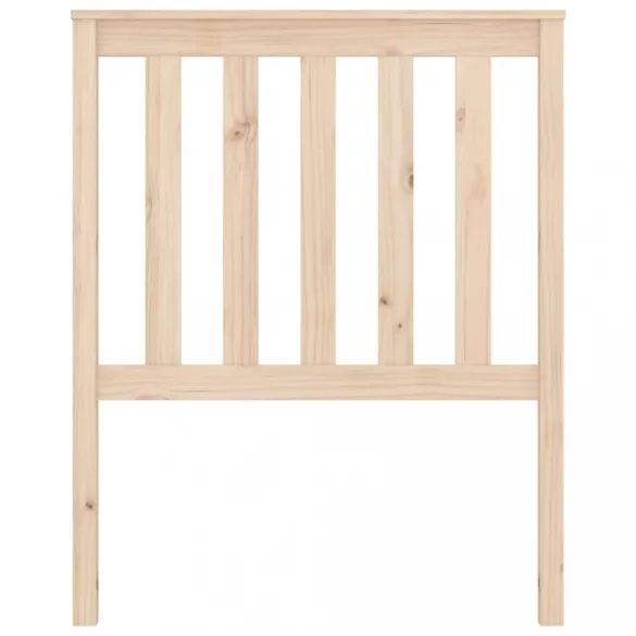 tömör fenyőfa ágyfejtámla 81x6x101 cm