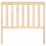 tömör fenyőfa ágyfejtámla 106x6x101 cm