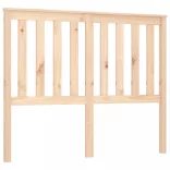 tömör fenyőfa ágyfejtámla 141x6x101 cm