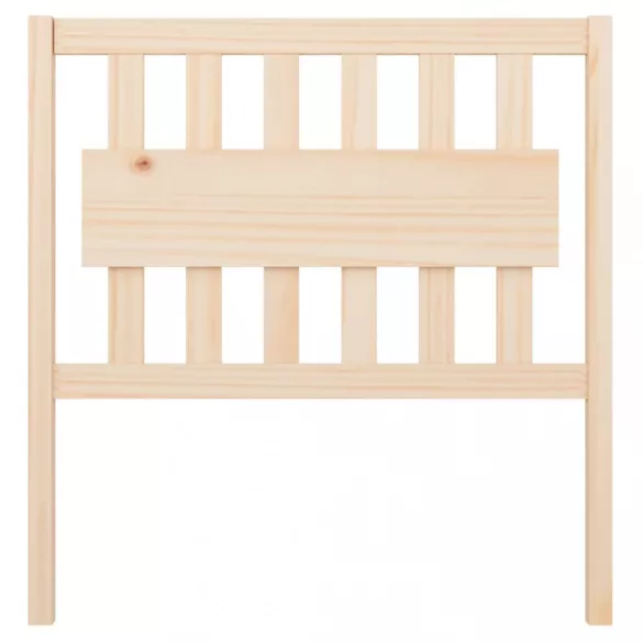 tömör fenyőfa ágyfejtámla 95,5 x 4 x 100 cm