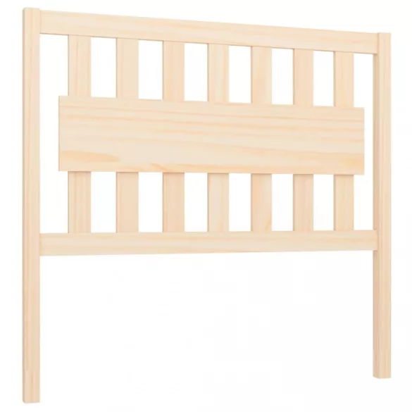 tömör fenyőfa ágyfejtámla 105,5x4x100 cm