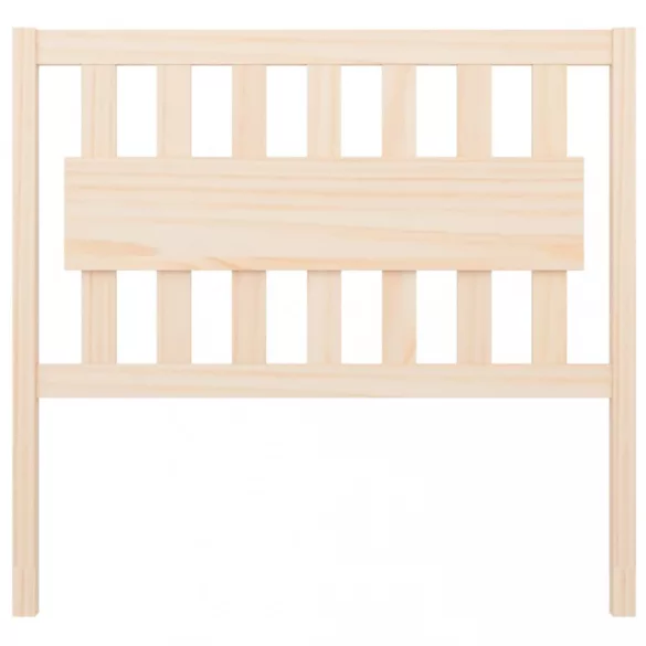 tömör fenyőfa ágyfejtámla 105,5x4x100 cm