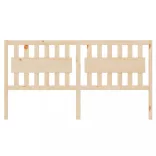 tömör fenyőfa ágyfejtámla 125,5 x 4 x 100 cm