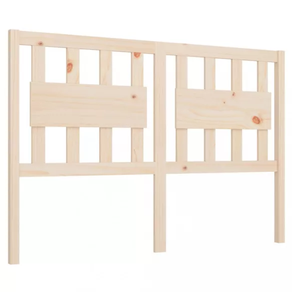 tömör fenyőfa ágyfejtámla 140,5 x 4 x 100 cm