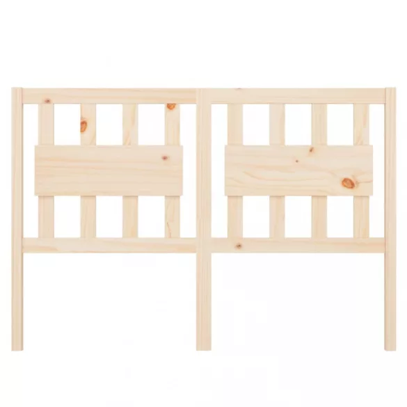 tömör fenyőfa ágyfejtámla 140,5 x 4 x 100 cm