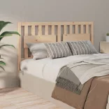 tömör fenyőfa ágyfejtámla 165,5 x 4 x 100 cm