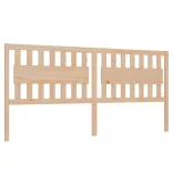 tömör fenyőfa ágyfejtámla 205,5 x 4 x 100 cm