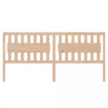 tömör fenyőfa ágyfejtámla 205,5 x 4 x 100 cm