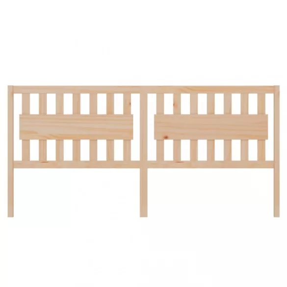tömör fenyőfa ágyfejtámla 205,5 x 4 x 100 cm