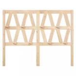 tömör fenyőfa ágyfejtámla 141 x 4 x 100 cm