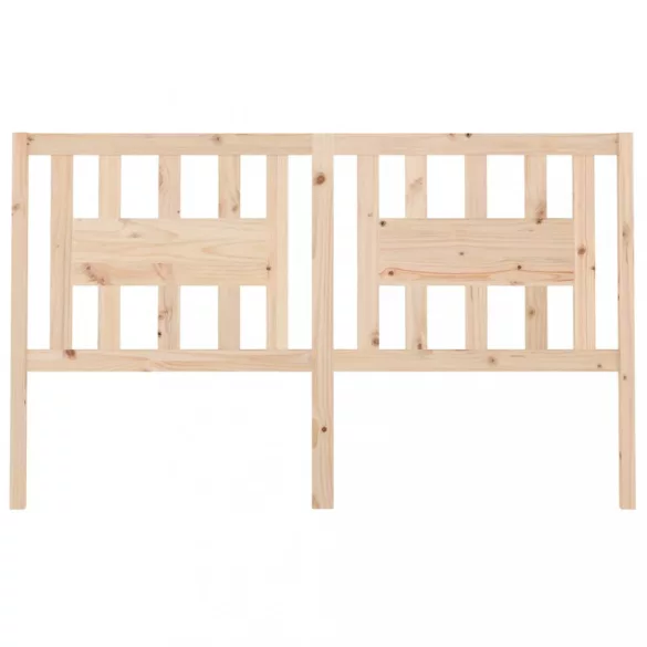 tömör fenyőfa fejtámla 141 x 4 x 100 cm