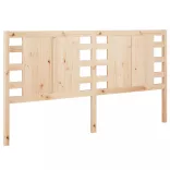 tömör fenyőfa fejtámla 141 x 4 x 100 cm