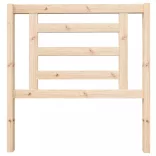 tömör fenyőfa ágyfejtámla 96 x 4 x 100 cm