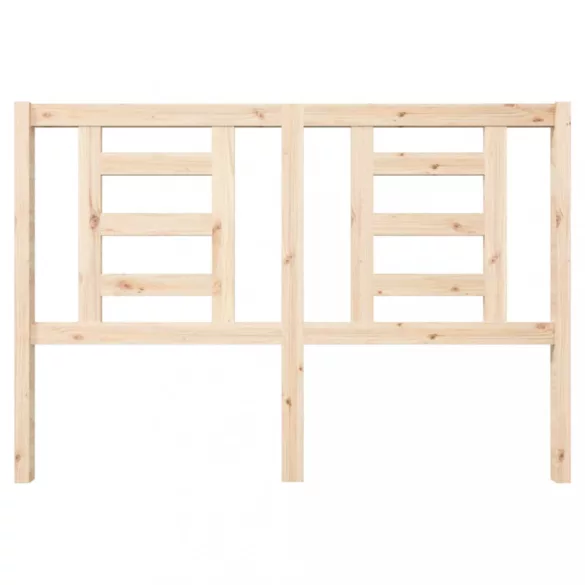 tömör fenyőfa ágyfejtámla 146 x 4 x 100 cm