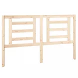 tömör fenyőfa ágyfejtámla 156 x 4 x 100 cm