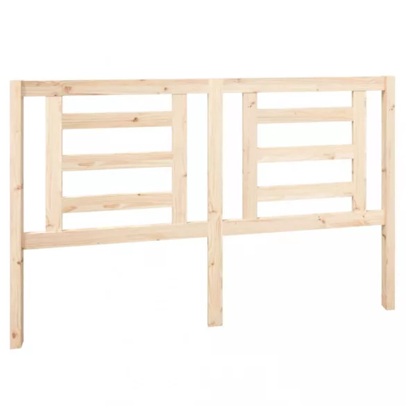 tömör fenyőfa ágyfejtámla 156 x 4 x 100 cm