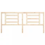 tömör fenyőfa ágyfejtámla 206 x 4 x 100 cm