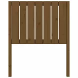 mézbarna tömör fenyőfa ágyfejtámla 80,5x4x100cm