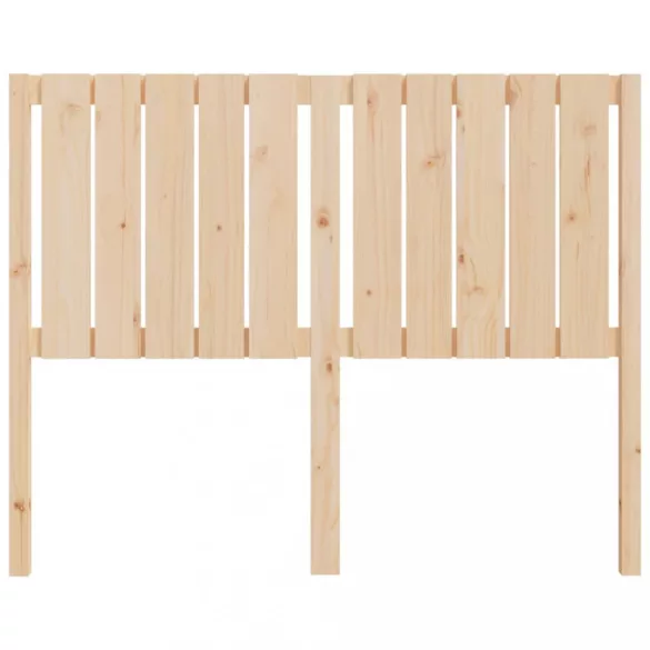 tömör fenyőfa ágyfejtámla 125,5 x 4 x 100 cm