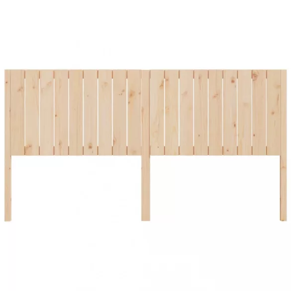 tömör fenyőfa ágyfejtámla 185,5x4x100 cm