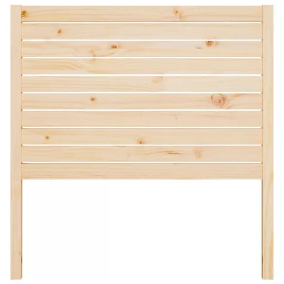 tömör fenyőfa ágyfejtámla 81 x 4 x 100 cm