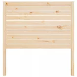 tömör fenyőfa ágyfejtámla 96 x 4 x 100 cm