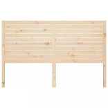 tömör fenyőfa ágyfejtámla 146 x 4 x 100 cm