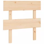 tömör fenyőfa ágyfejtámla 78,5x3x81 cm