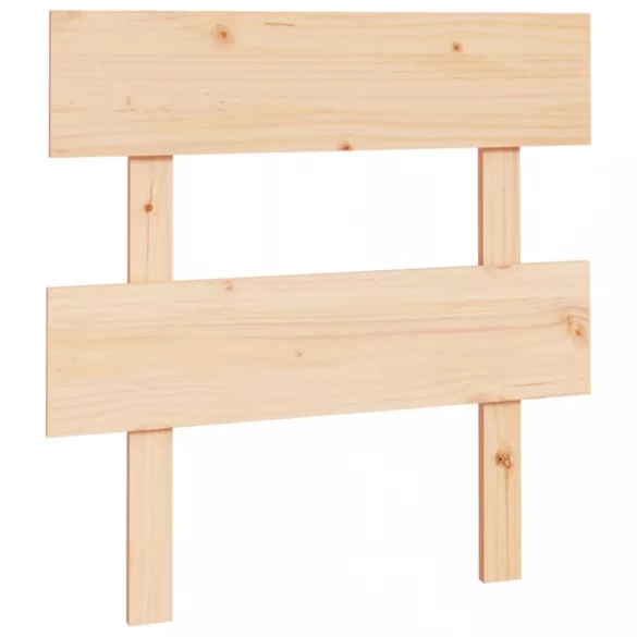 tömör fenyőfa ágyfejtámla 78,5x3x81 cm