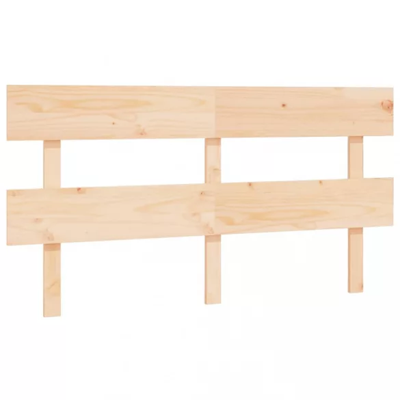 tömör fenyőfa ágyfejtámla 154x3x81 cm