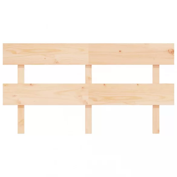 tömör fenyőfa ágyfejtámla 154x3x81 cm