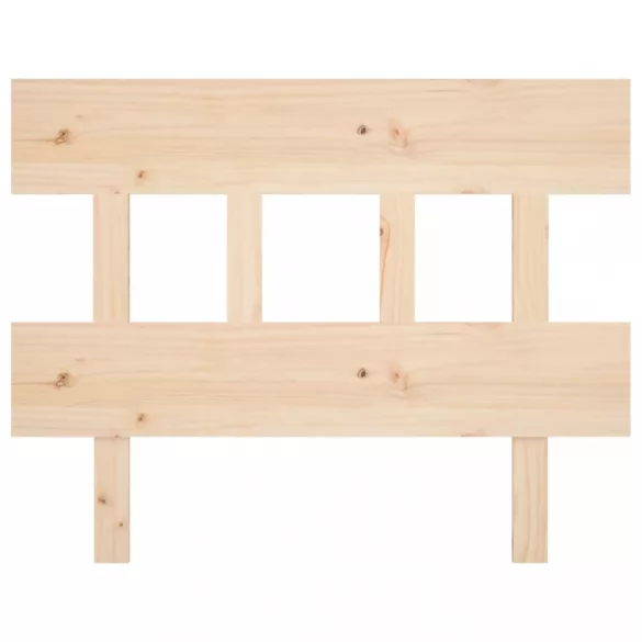 tömör fenyőfa ágyfejtámla 93,5 x 3 x 81 cm