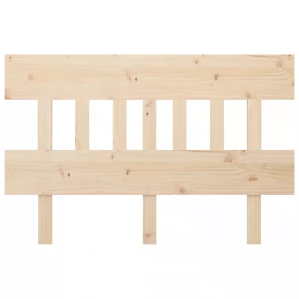 tömör fenyőfa ágyfejtámla 143,5x3x81 cm