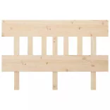 tömör fenyőfa ágyfejtámla 163,5x3x81 cm