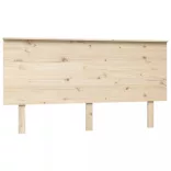 tömör fenyőfa ágyfejtámla 154 x 6 x 82,5 cm