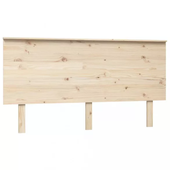 tömör fenyőfa ágyfejtámla 154 x 6 x 82,5 cm
