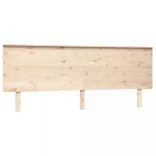 tömör fenyőfa ágyfejtámla 204x6x82,5 cm