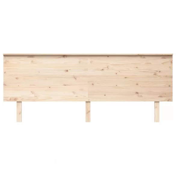 tömör fenyőfa ágyfejtámla 204x6x82,5 cm