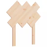 tömör fenyőfa ágyfejtámla 72,5x3x81 cm