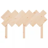 tömör fenyőfa ágyfejtámla 132x3x81 cm