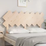 tömör fenyőfa ágyfejtámla 151,5x3x81 cm