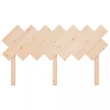 tömör fenyőfa ágyfejtámla 151,5x3x81 cm