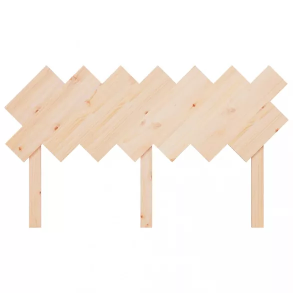 tömör fenyőfa ágyfejtámla 151,5x3x81 cm