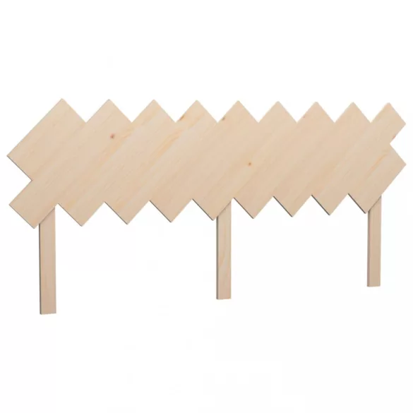 tömör fenyőfa ágyfejtámla 178x3x80,5 cm