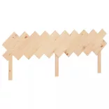 tömör fenyőfa ágyfejtámla 196x3x80,5 cm