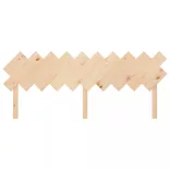 tömör fenyőfa ágyfejtámla 196x3x80,5 cm